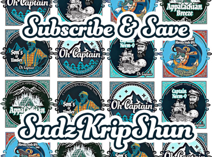 SudzKripShun Men's Soap Subscription